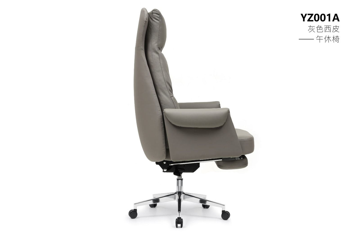 High Back Chair With Footrest