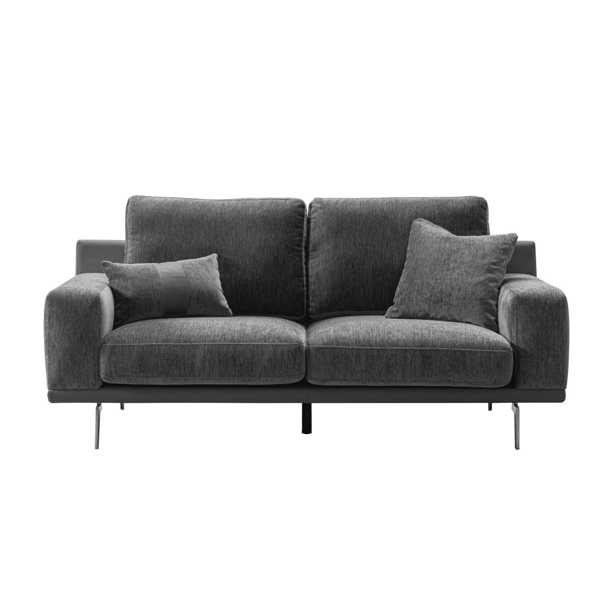 Whisper Soft Black Loveseat W190 Sofas & Loveseats| Roots Furniture