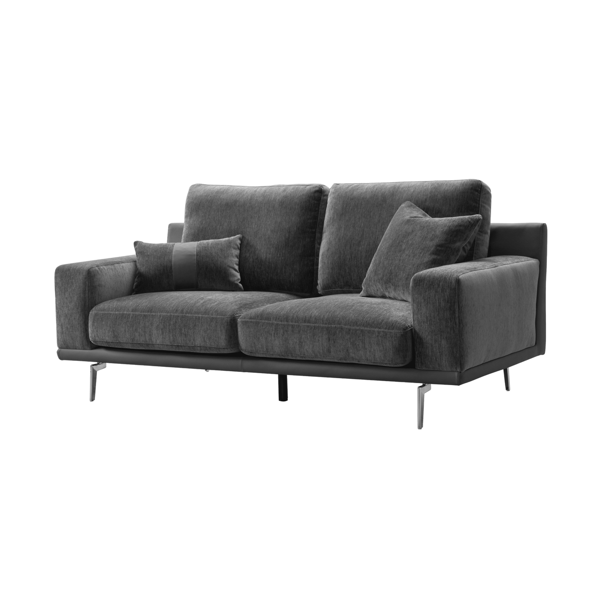 Whisper Soft Black Sofa Set Living Room Sets| Roots Furniture