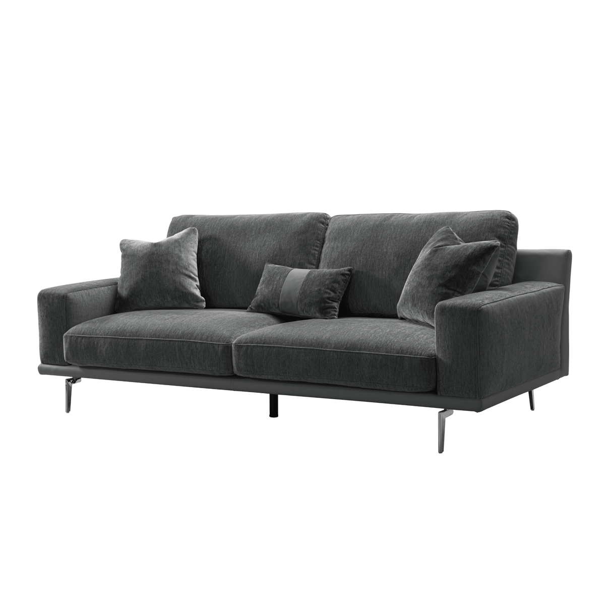 Whisper Soft Black Sofa W230 Sofas & Loveseats| Roots Furniture