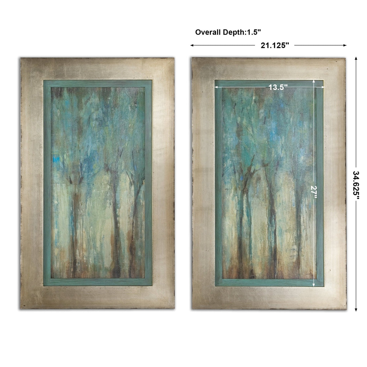Whispering Wind Oil Reproductions, S/2 Paintings & Pictures| Uttermost