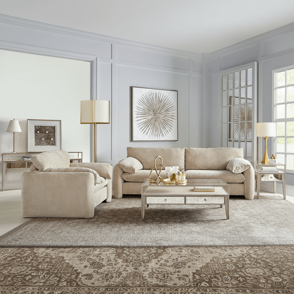 Whistler Sofa E-Sand Sofas & Loveseats| A.R.T. Furniture