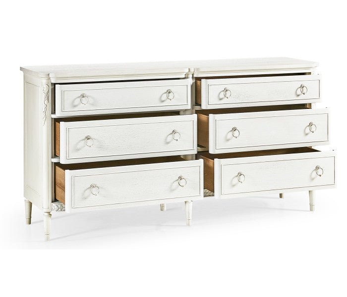 White - Altostratus Double Dresser Dressers| Jonathan Charles