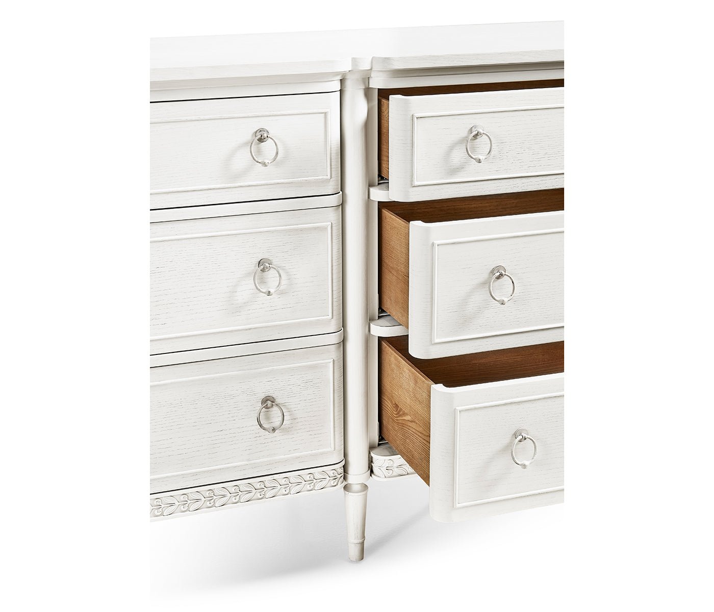 White - Altostratus Double Dresser Dressers| Jonathan Charles