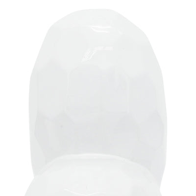 WHITE CERAMIC HEART, 11" - Al Rugaib Furniture