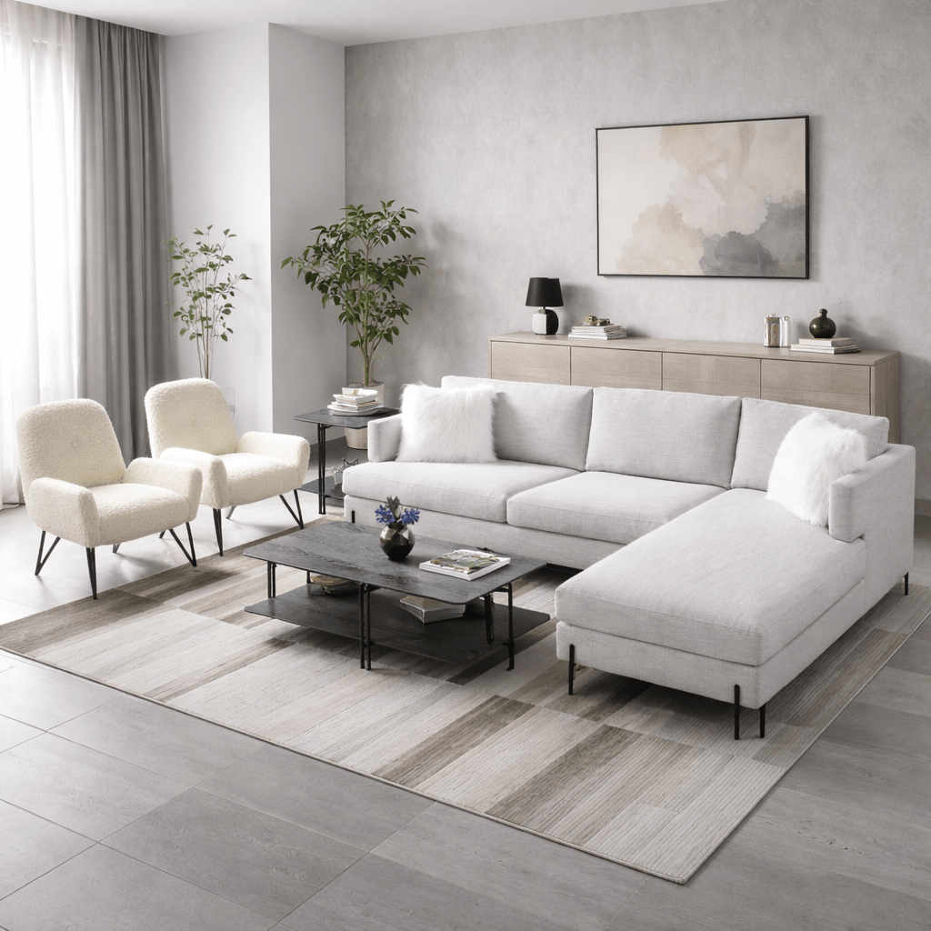 White Corner Sectional Sectionals| Roots Furniture
