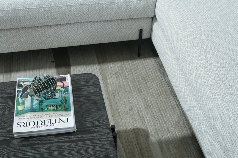 White Corner Sectional - Al Rugaib Furniture