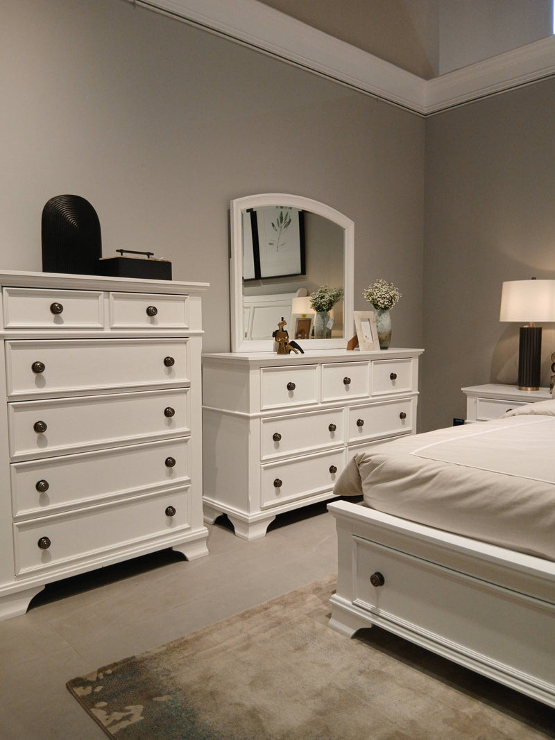 White Harmonious Haven Chest - Al Rugaib Furniture