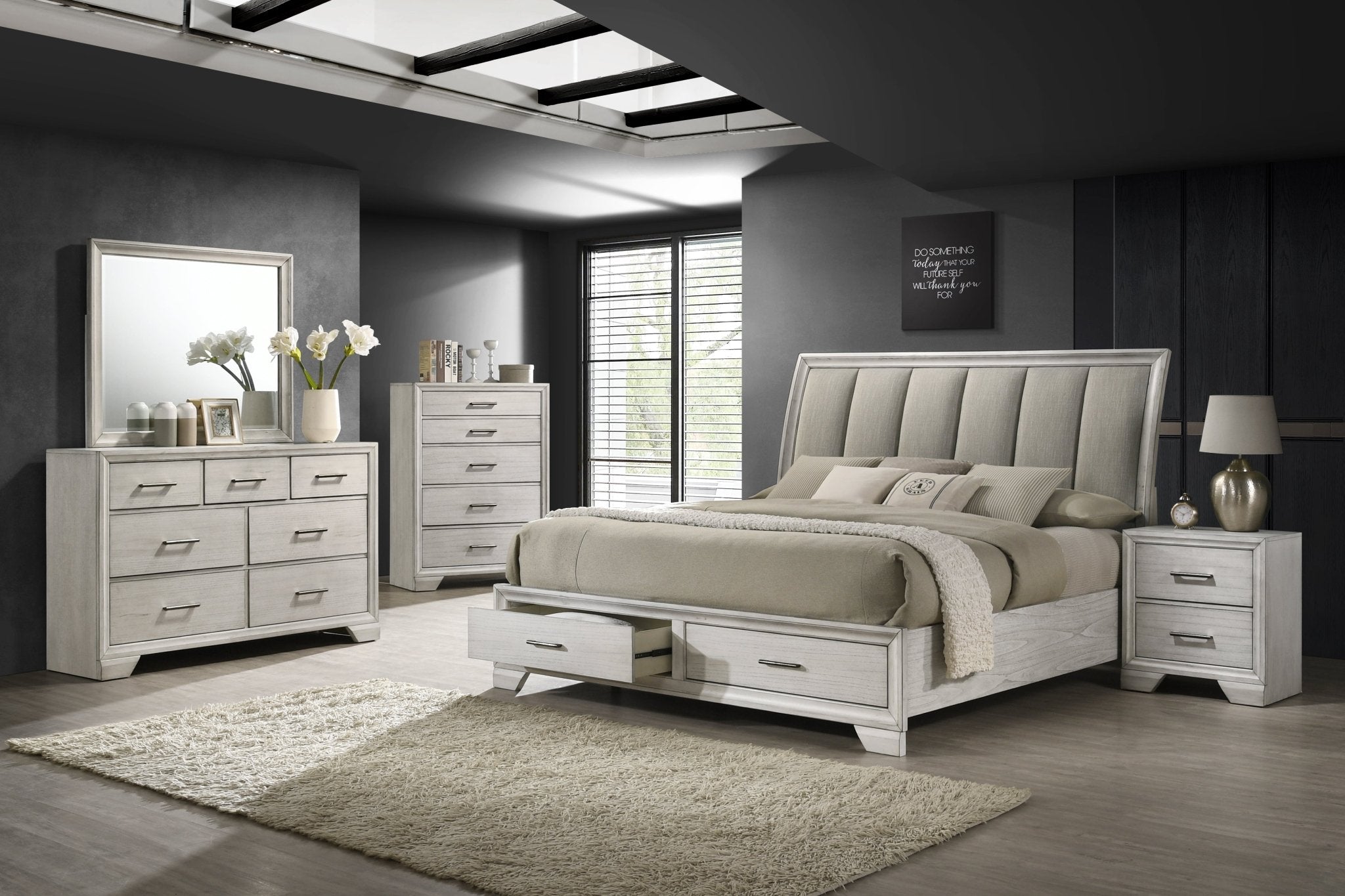 White Haven Sanctuary Nightstand Nightstands| Roots Furniture