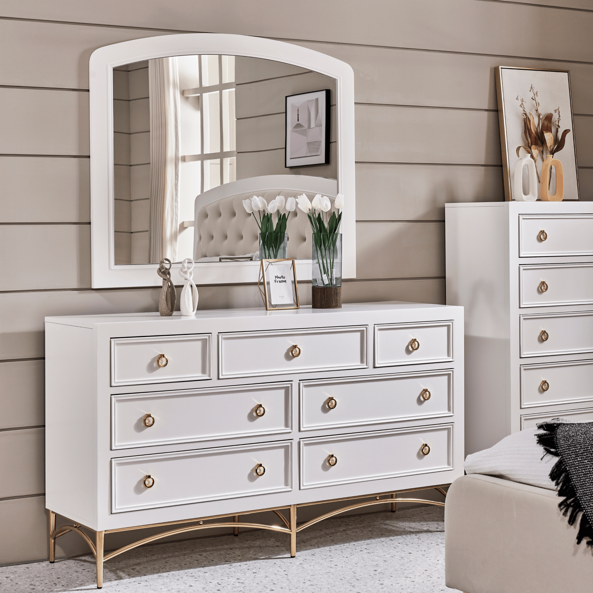 WHITE PEARL DRESSER Dressers| Roots Furniture