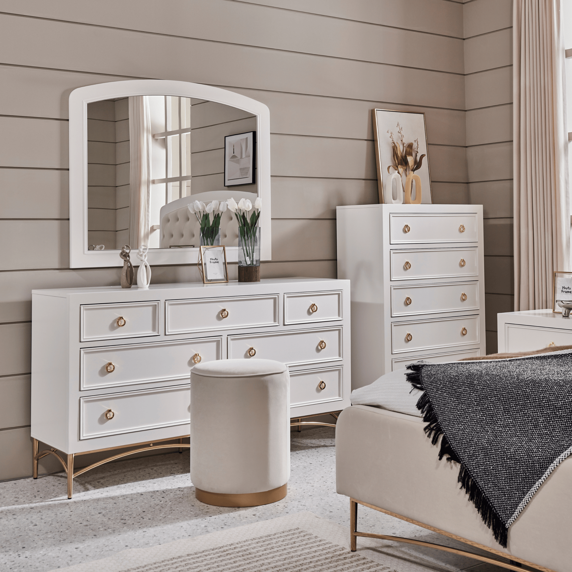 WHITE PEARL DRESSER Dressers| Roots Furniture