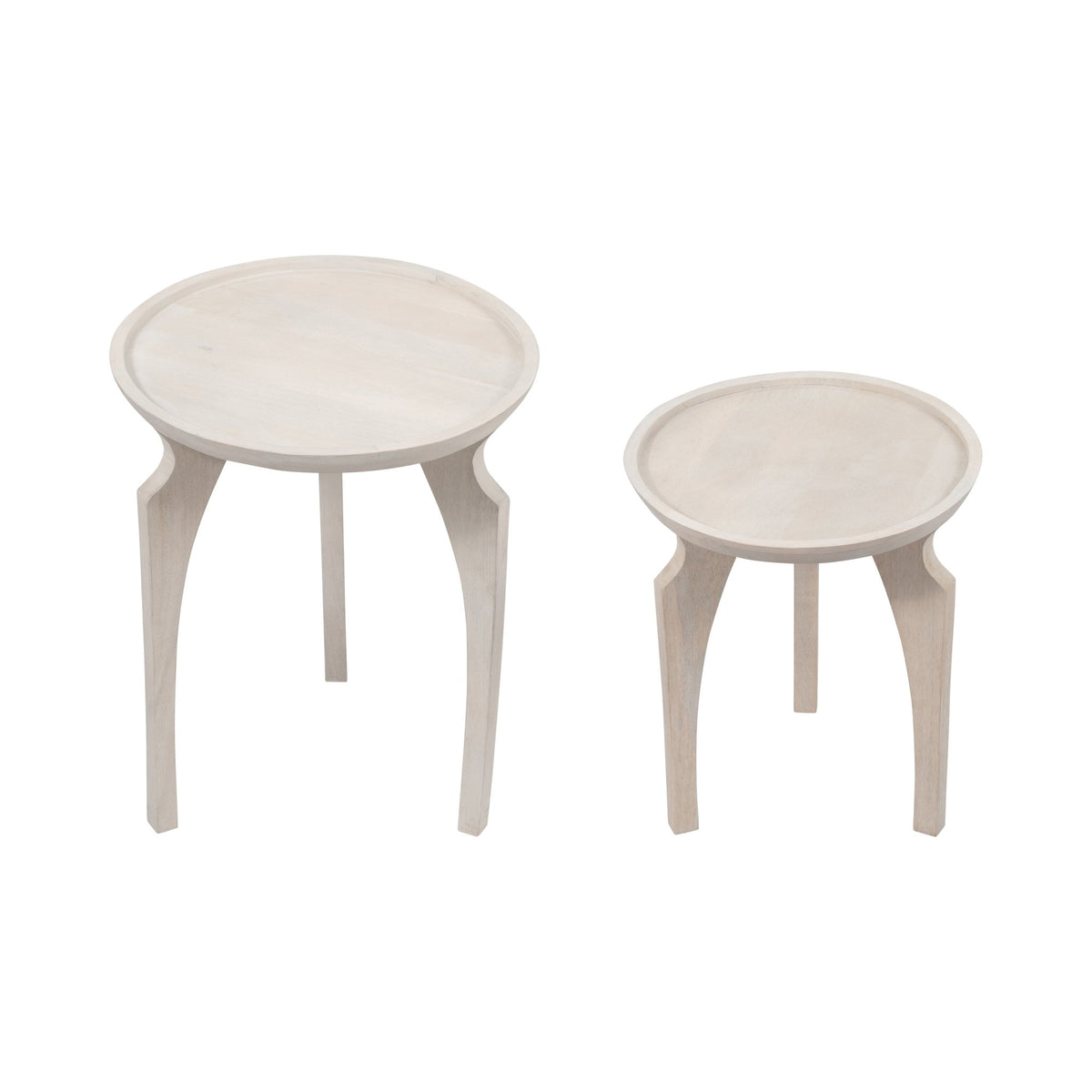 White stone accent Table Accent & End Tables| Sagebrook Home