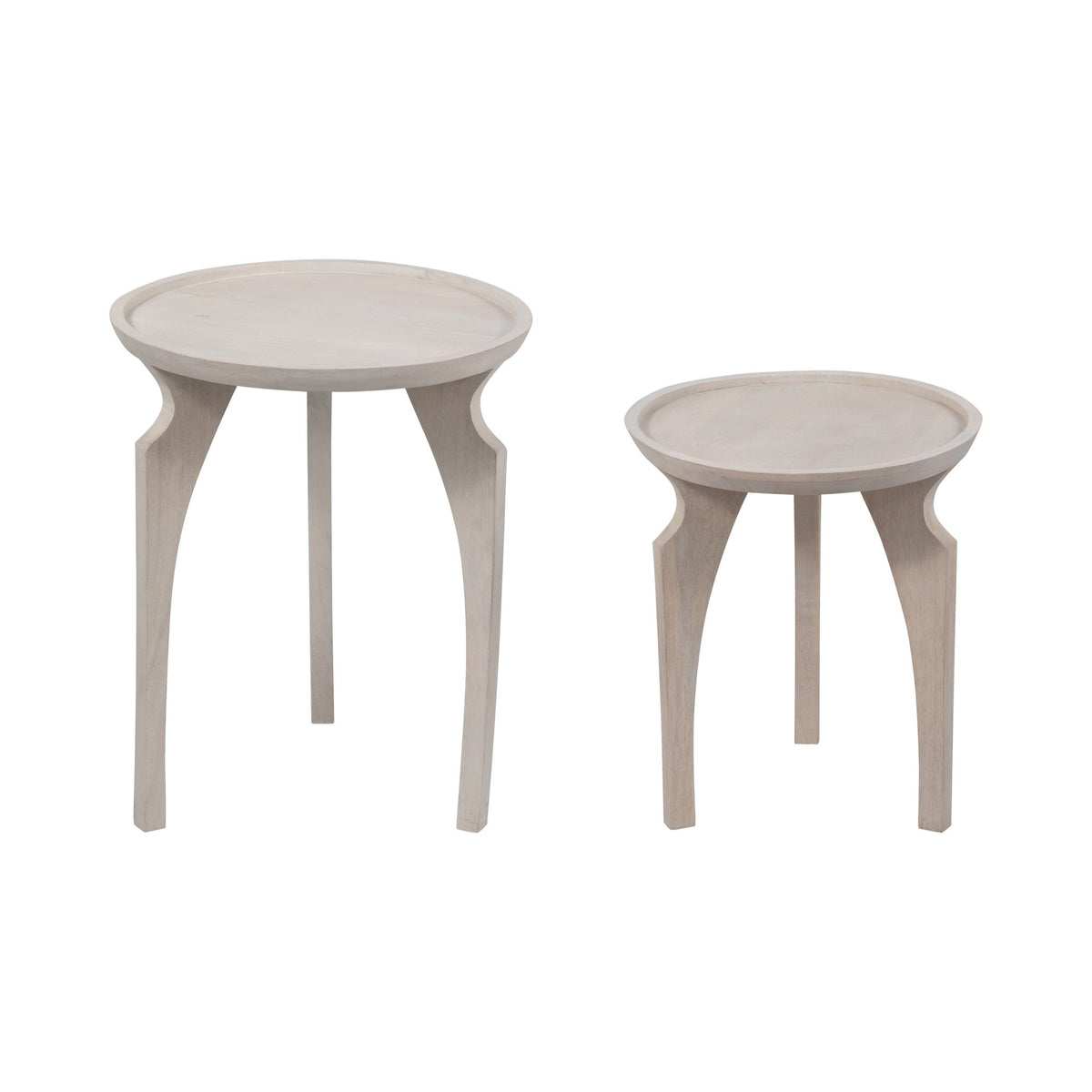 White stone accent Table Accent & End Tables| Sagebrook Home