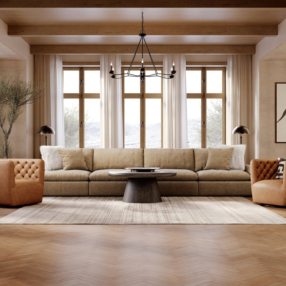 Whitehaven 4-Piece Sectional Sectionals| Ashley Homestore