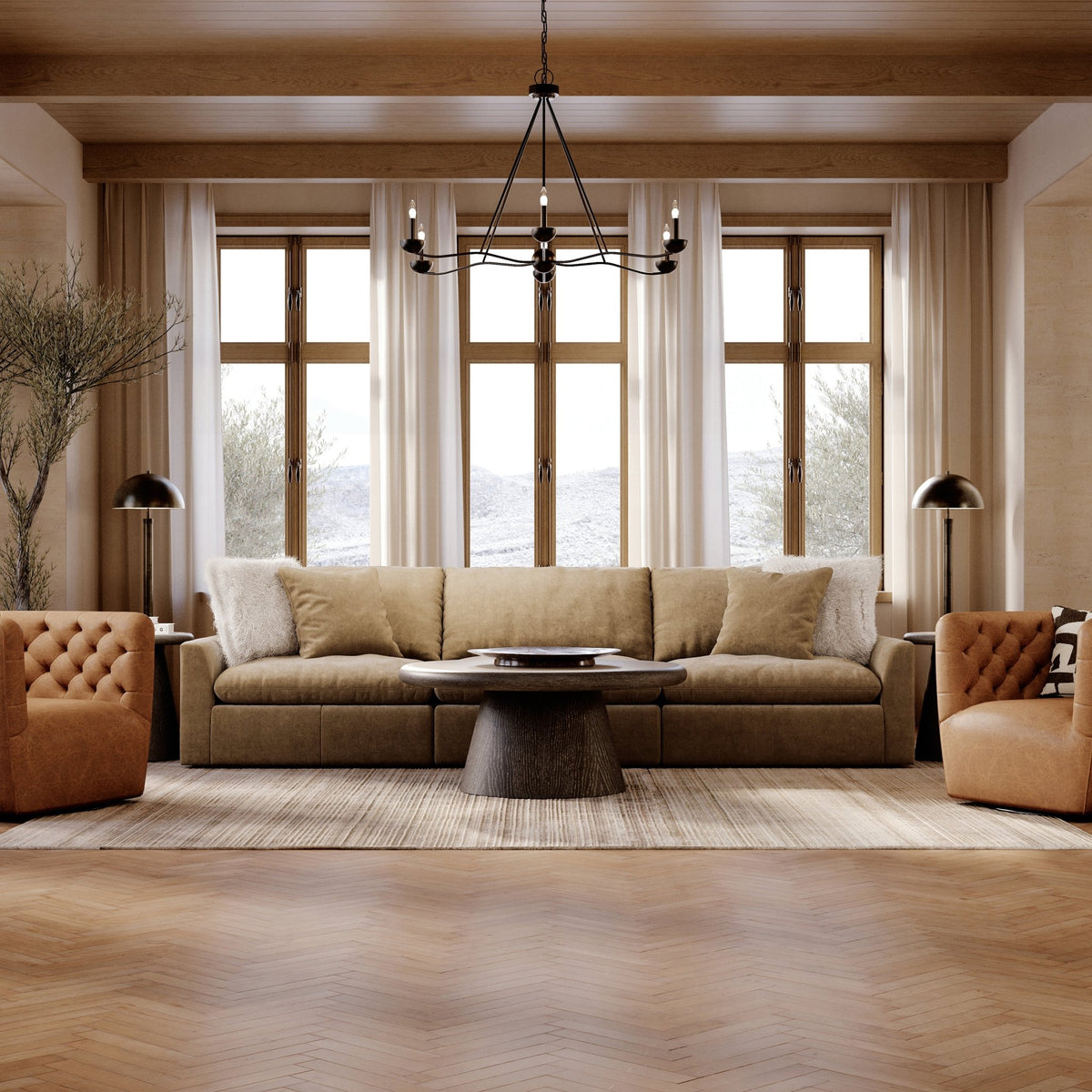 Whitehaven 5-Piece Sectional Sectionals| Ashley Homestore