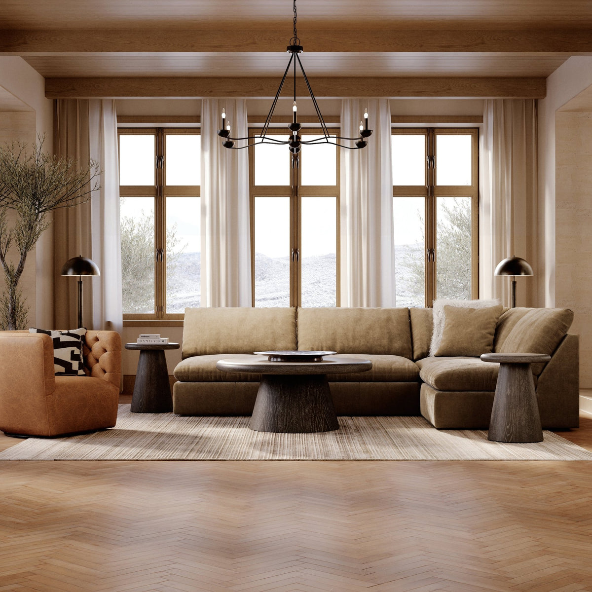 Whitehaven 5-Piece Sectional Sectionals| Ashley Homestore