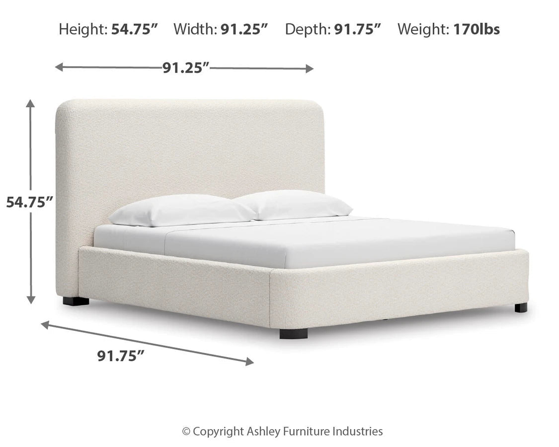 Whittgate King Upholstered Bed with Boxes Beds| Ashley Homestore