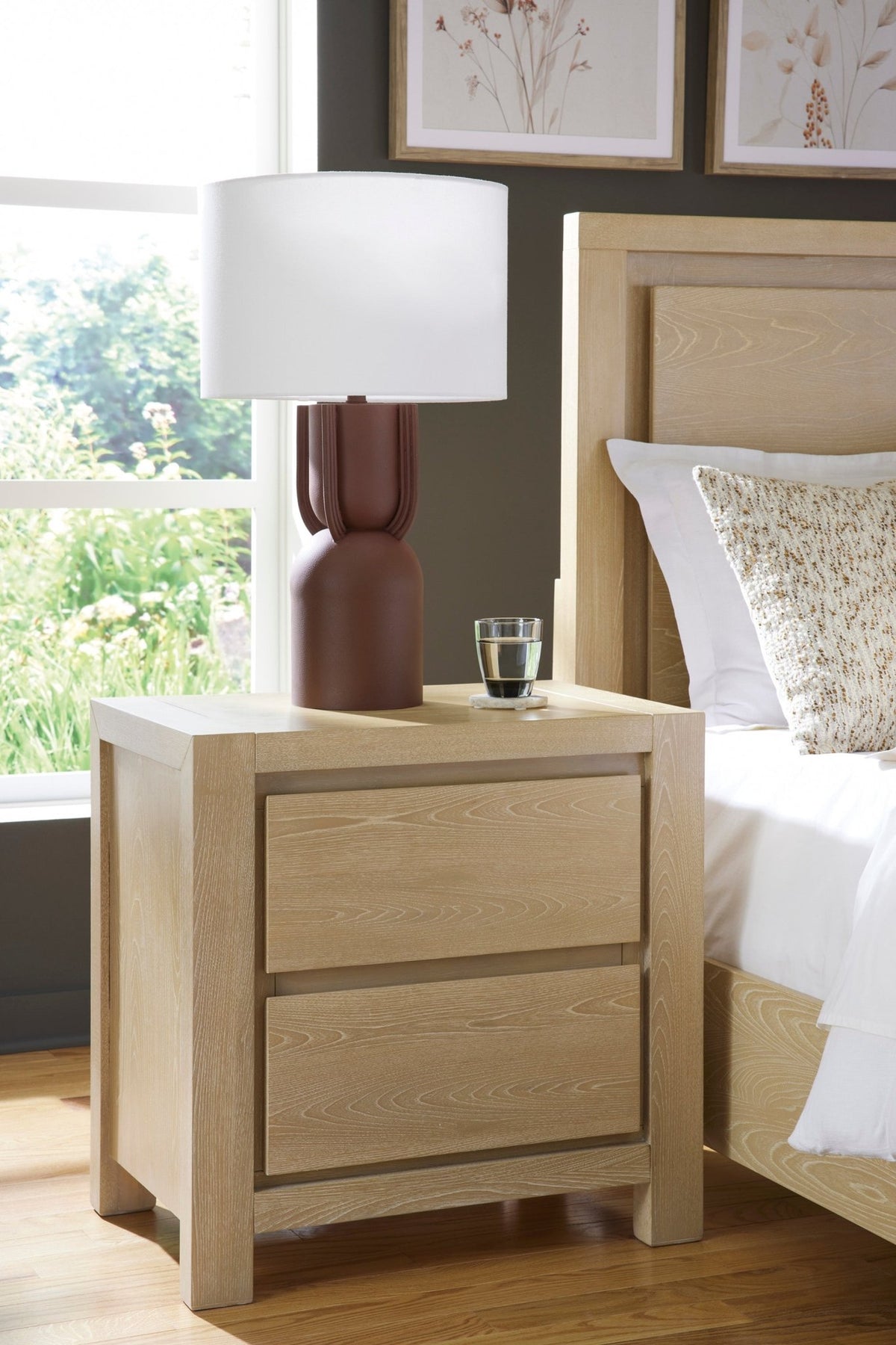 Whittgate Two Drawer Night Stand Nightstands| Ashley Homestore