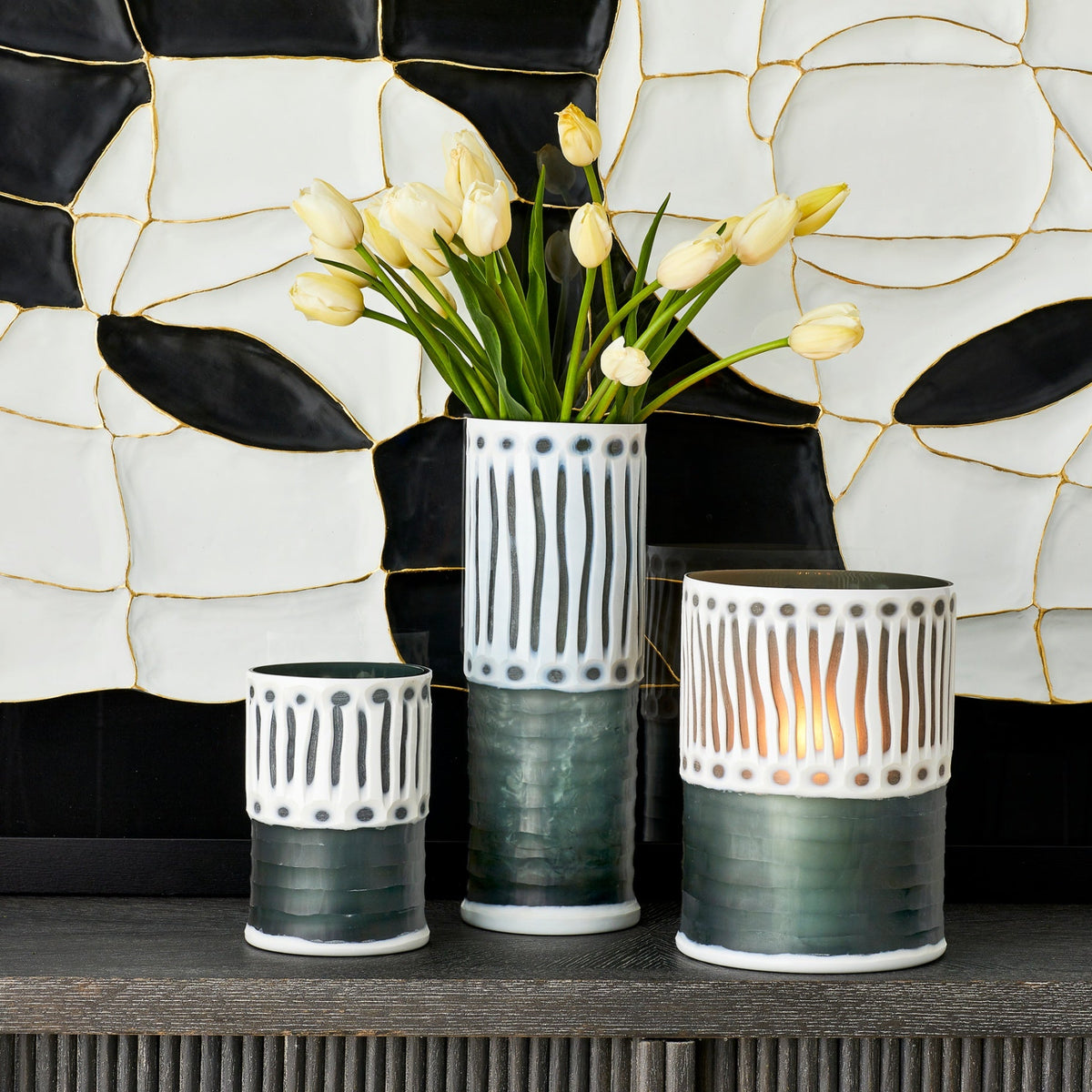 Wild Flower Vase Small Vases and Jars| Uttermost