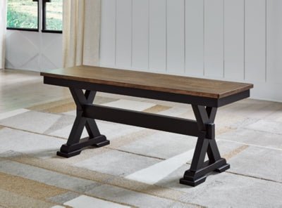 Wildenauer Large Dining Room Bench - Al Rugaib Furniture
