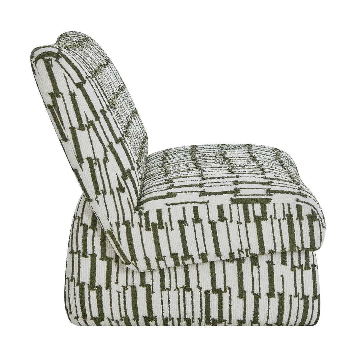 Willa Green White Accent Chair Chairs| Uttermost
