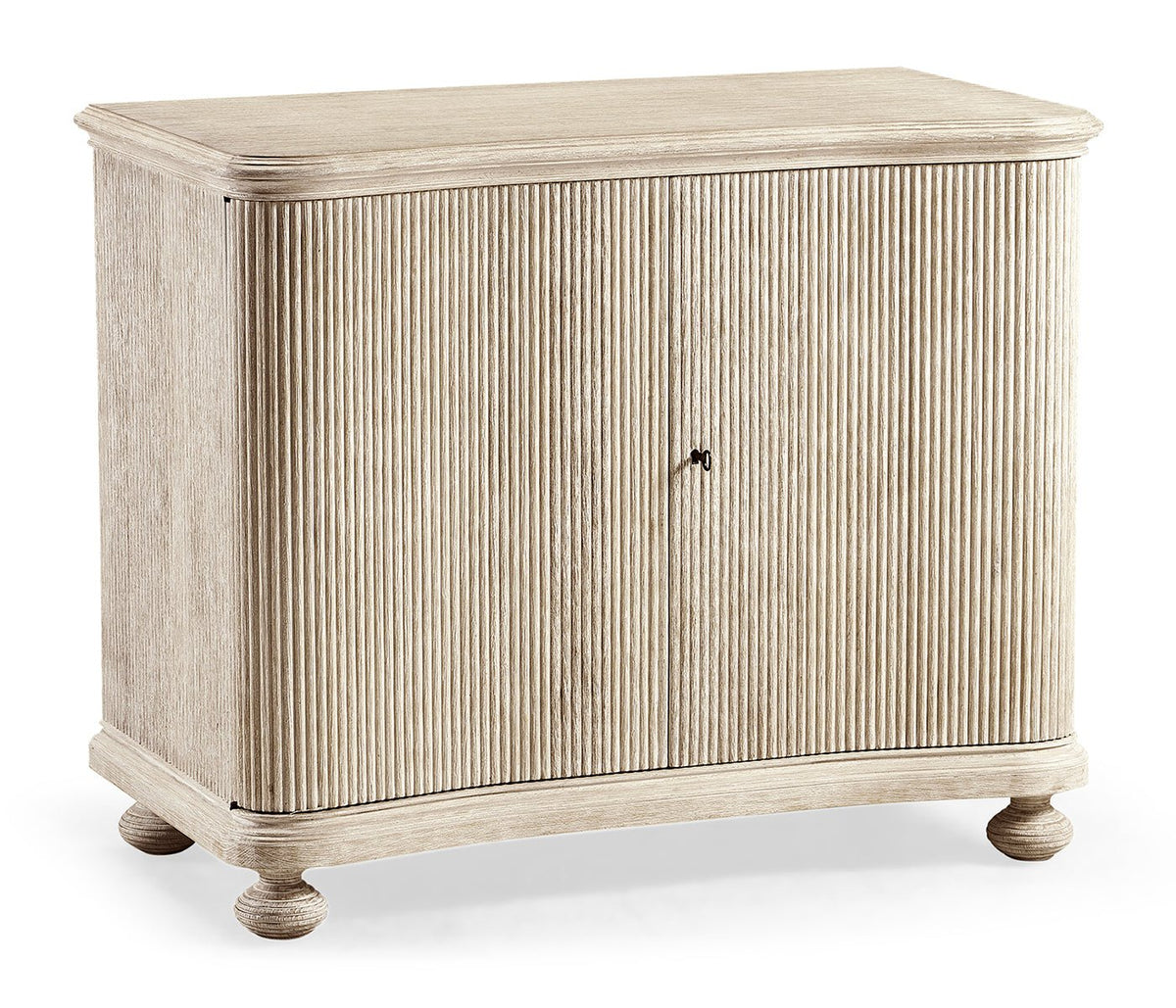 William Yeoward Collected - Country House Chic - Belleville Washed Acacia Storage Cabinet Cabinets & Chests| Jonathan Charles