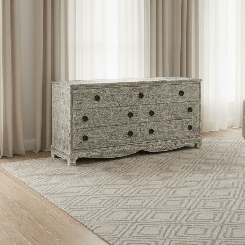 William Yeoward Collected - Country House Chic - Clifton Light Grey Wenge Dresser Cabinets & Chests| Jonathan Charles