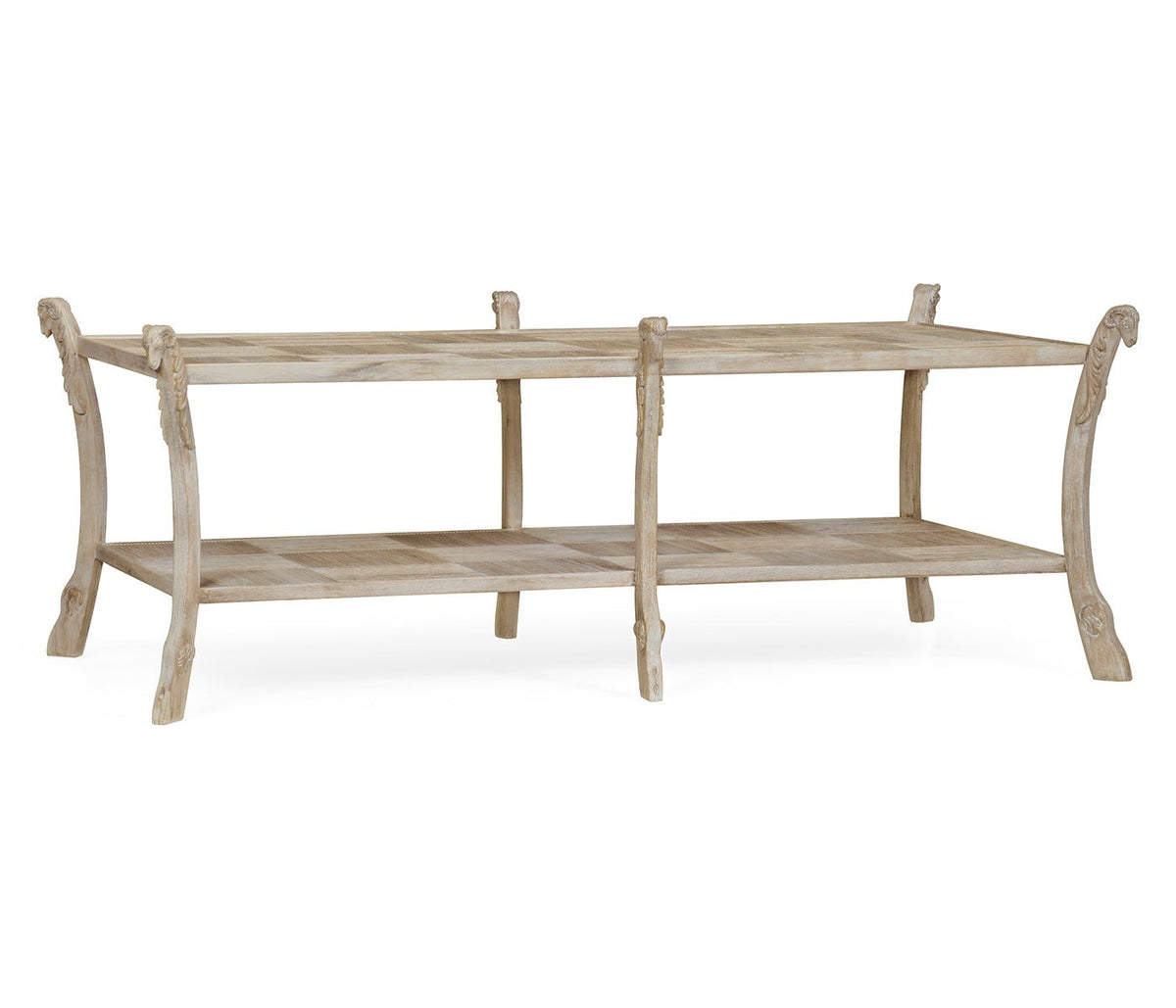 William Yeoward Collected - Country House Chic - Collana Washed Acacia Coffee Table Coffee Tables| Jonathan Charles