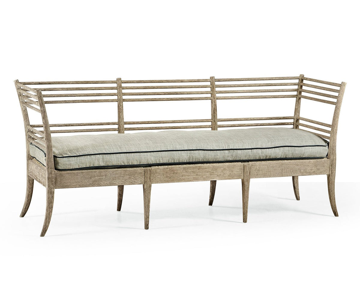 William Yeoward Collected - Country House Chic - Toby's Grey Oak Sofa Ground Decors| Jonathan Charles