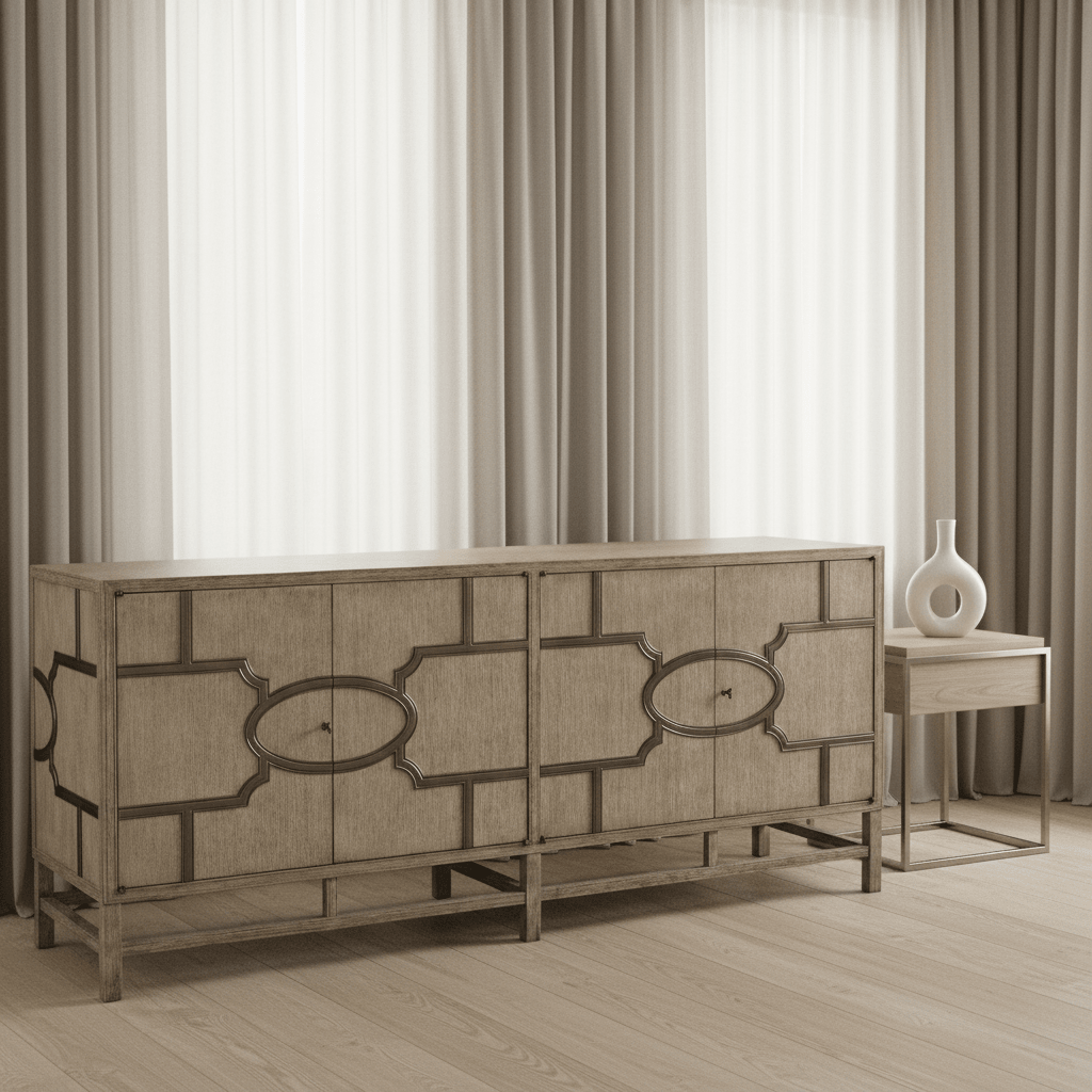 William Yeoward Collected - Urban Cool - Hewlett Grey Oak Buffet Servers| Jonathan Charles