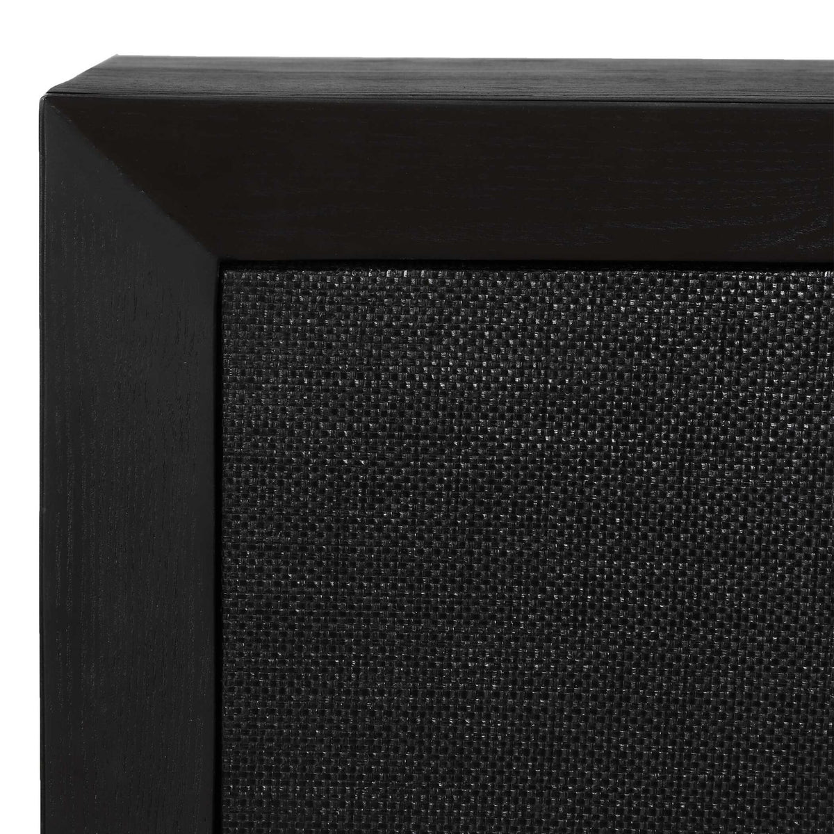 Williams Black 4 Door Cabinet Cabinets & Chests| Uttermost