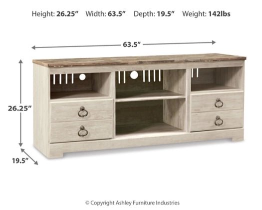 Willowton TV Unit Set - Al Rugaib Furniture