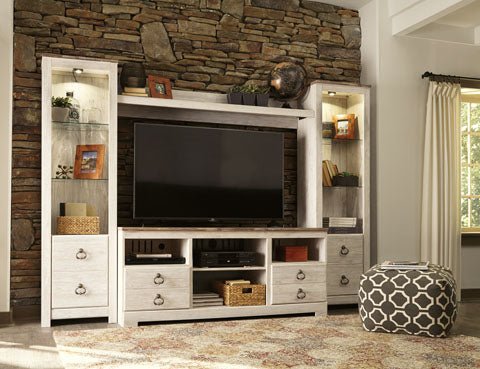 Willowton TV Unit Set - Al Rugaib Furniture