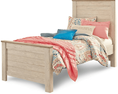 Willowton Twin Panel Kids Bed - Al Rugaib Furniture