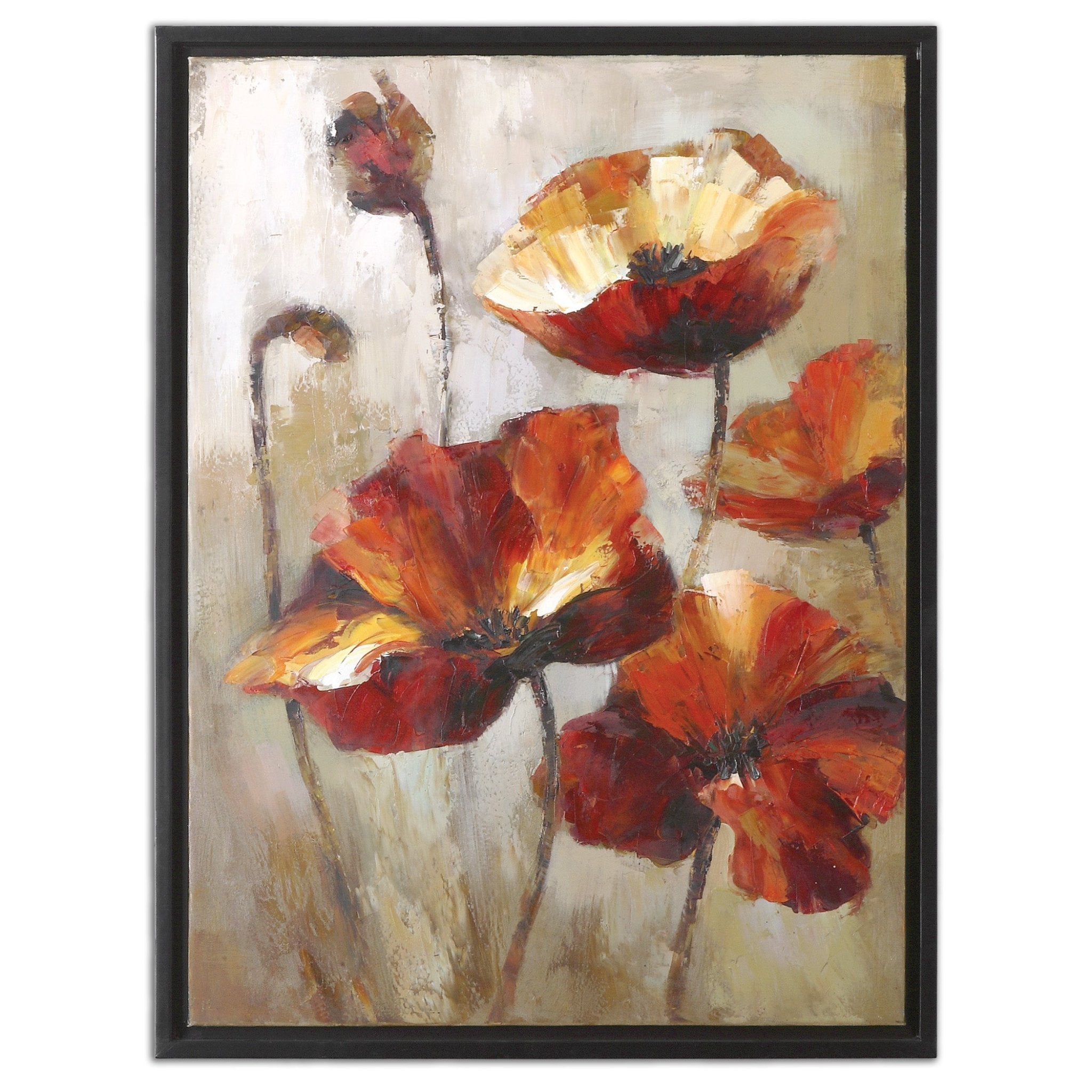 Window View Hand Painted Canvas Hp Wall Art| Uttermost