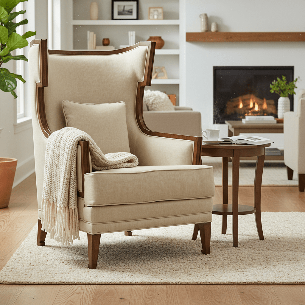 Windsor Collection - Biedermeier Greek Key Walnut Occasional Chair Chairs| Jonathan Charles