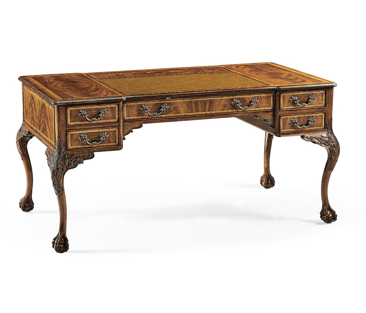 Windsor Collection - George II Walnut Desk Ground Decors| Jonathan Charles