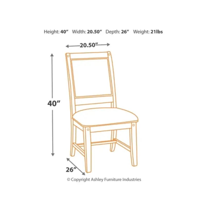 Windville Dining Chair - Al Rugaib Furniture