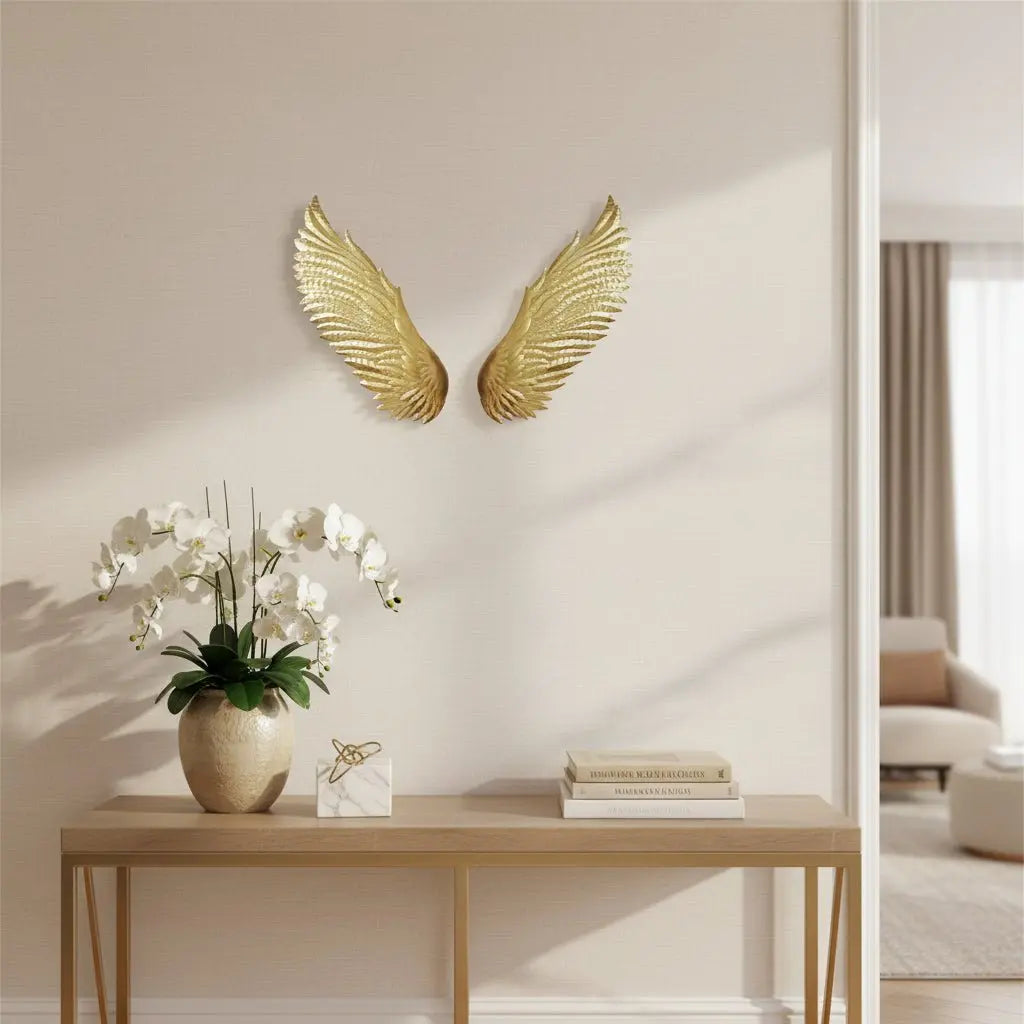 Wings Wall Décor Gold Table Decors| Moe's Home