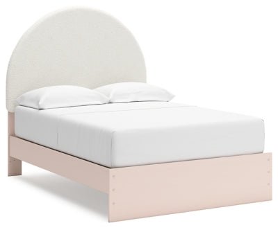 Wistenpine Full Upholstered Panel Bed - Al Rugaib Furniture