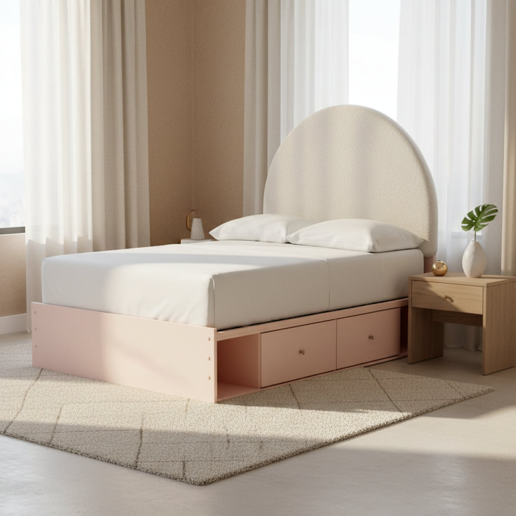 Wistenpine Full Upholstered Panel Bed with Storage Beds| Ashley Homestore