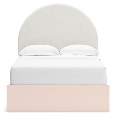 Wistenpine Full Upholstered Panel Bed with Storage Beds| Ashley Homestore