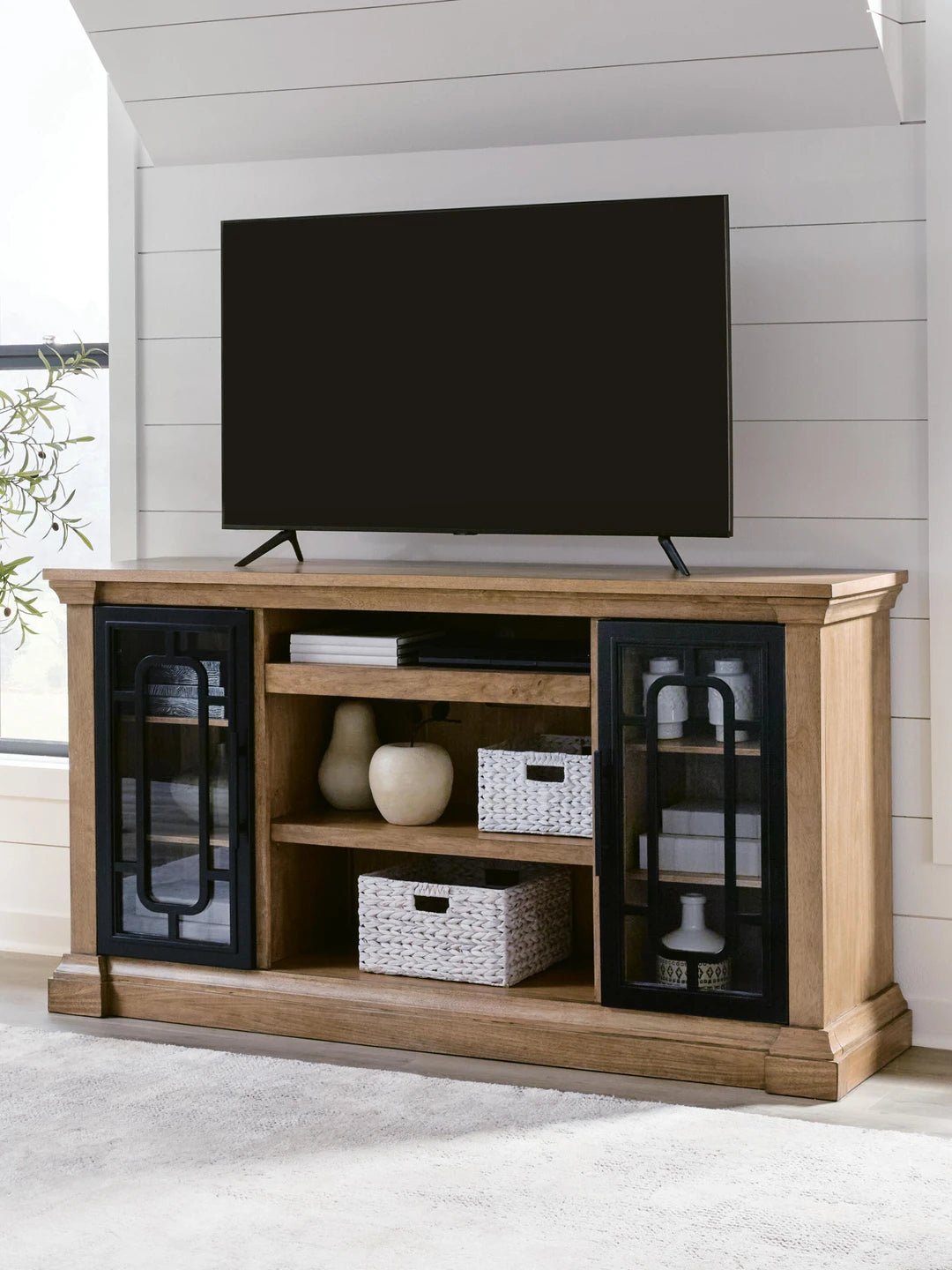 Wittenmyer XL TV Stand w/Fireplace Option TV Units| Ashley Homestore