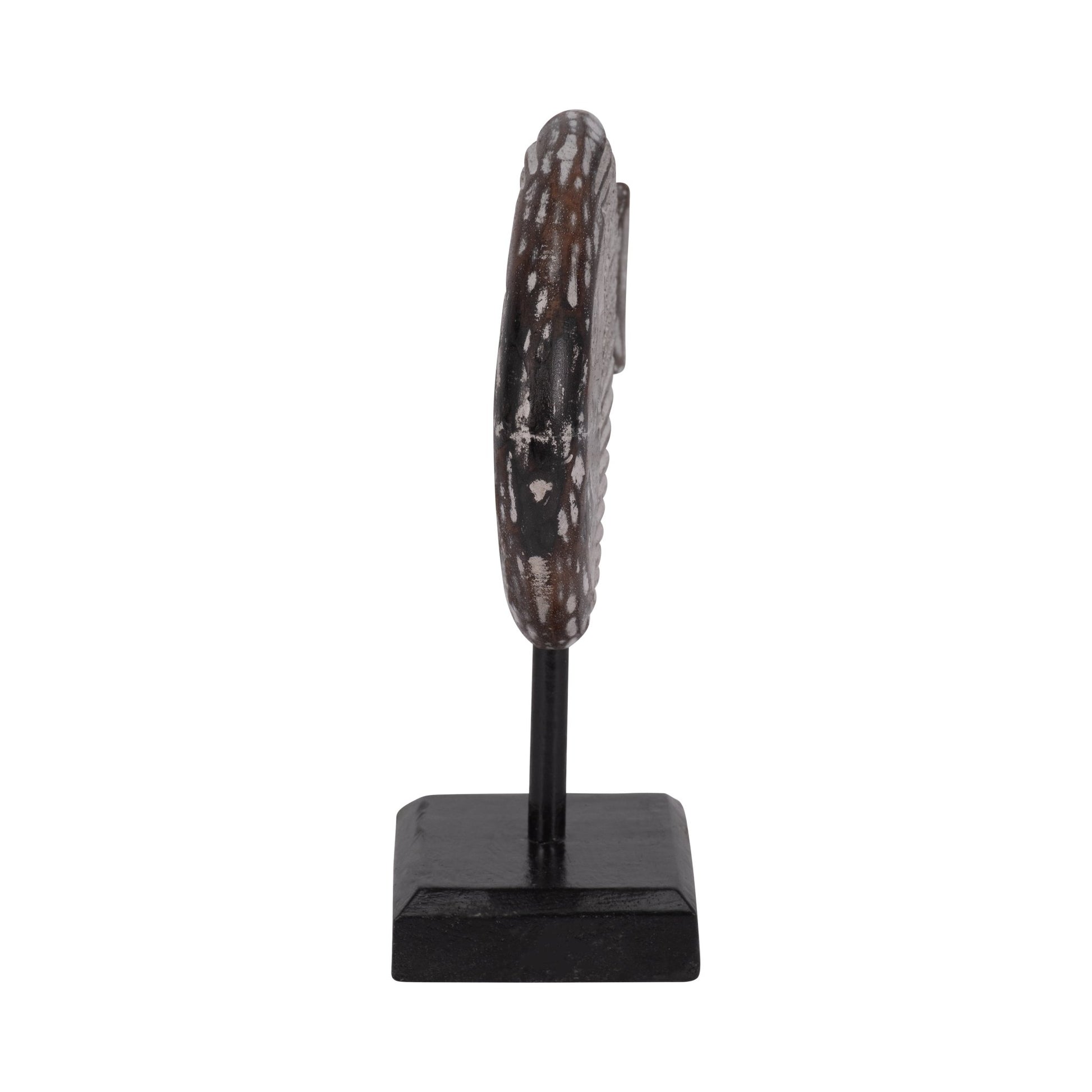 WOOD, 11"H FISH ON STAND, GRAY | Sagebrook Home