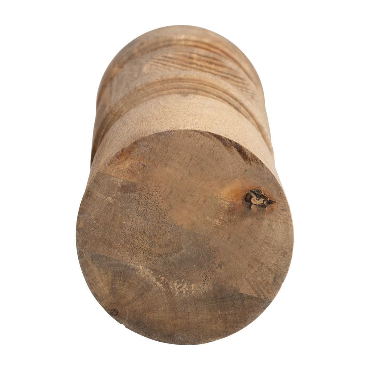 WOOD, 14" NOMAD PILLAR CANDLEHOLDER, NATURAL Candle Holders| Sagebrook Home