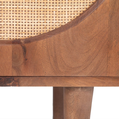 WOOD, 39"L 2 - DOOR SIDEBOARD, BROWN KD - Al Rugaib Furniture