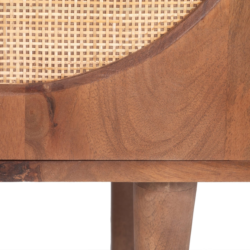 WOOD, 39"L 2 - DOOR SIDEBOARD, BROWN KD - Al Rugaib Furniture