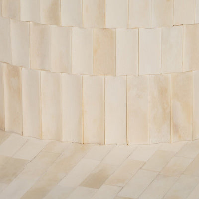 WOOD, 49" CARVED INLAY COFFEE TABLE, NATURAL - Al Rugaib Furniture