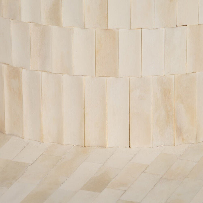 WOOD, 49" CARVED INLAY COFFEE TABLE, NATURAL - Al Rugaib Furniture