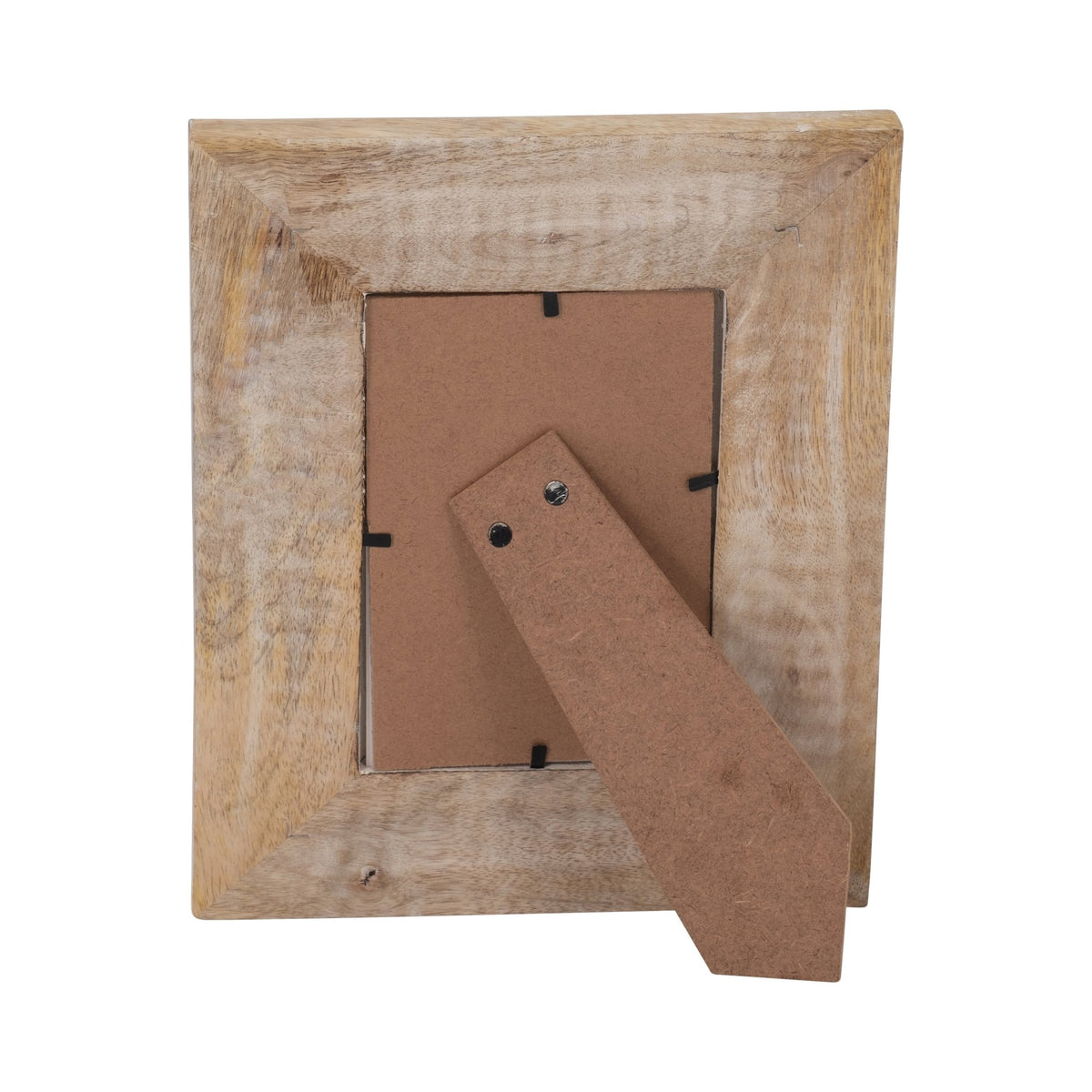 WOOD, 4X6 CROSSINGS PHOTO FRAME, NATURAL/WHITE Photo Frames| Sagebrook Home